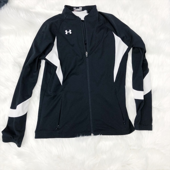 under armour black and white jacket